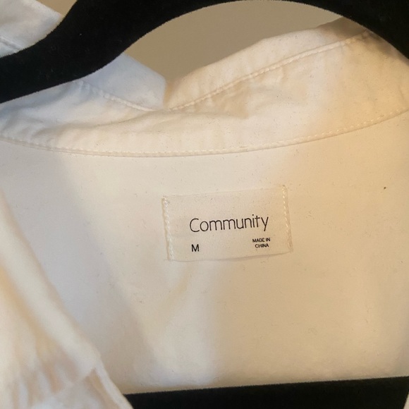 White Button Up - Picture 3 of 3